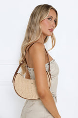 Naynay Bag Natural Raffia Gold