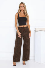 Feline Glow Pants Cheetah