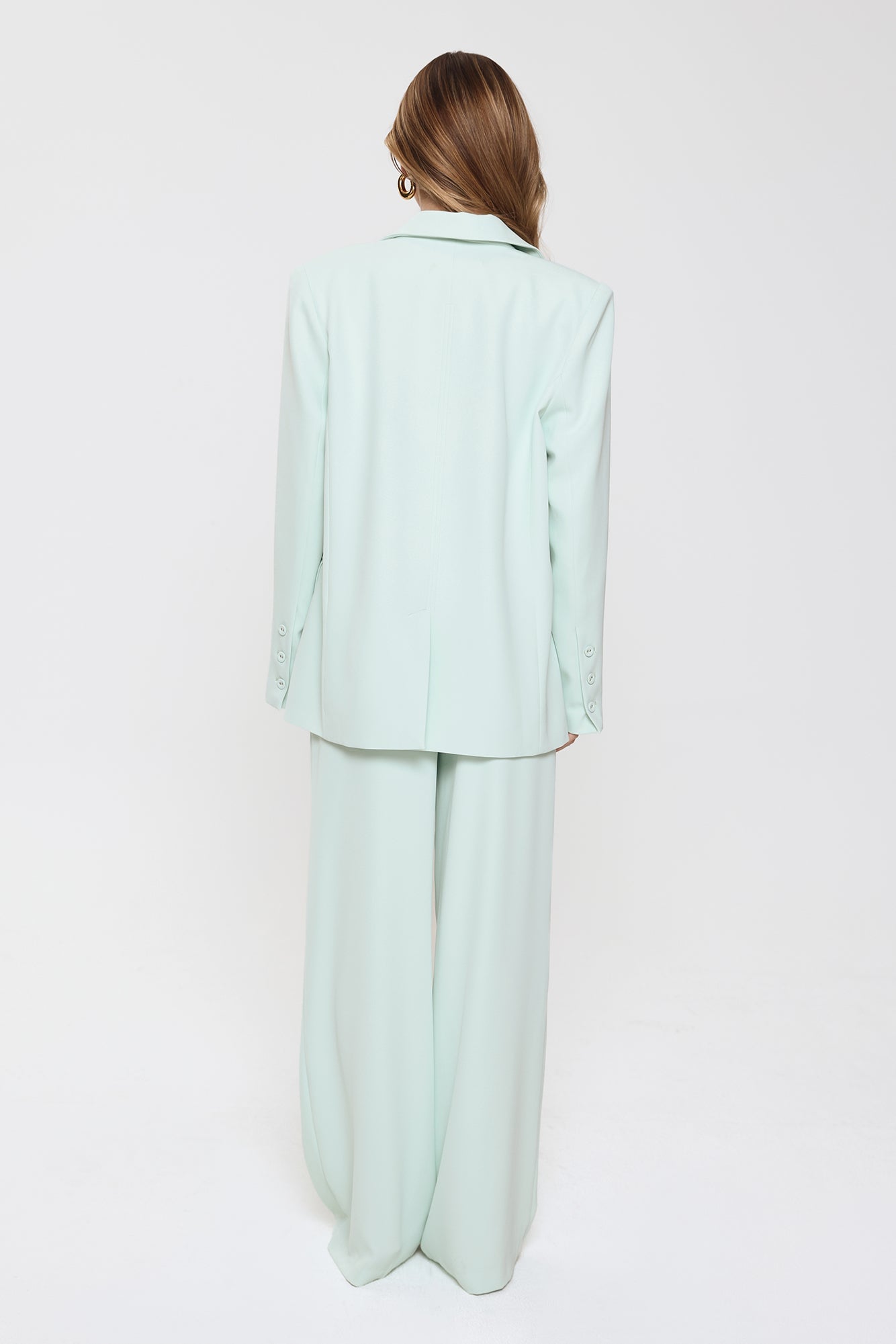 Modern Executive Tailored Blazer Mint