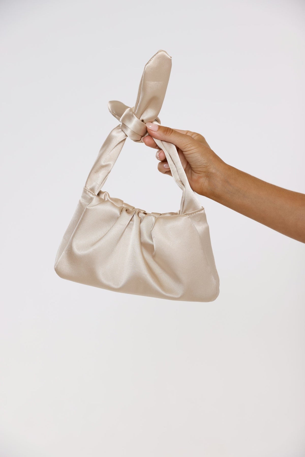 Forever Begins Satin Bag Cream