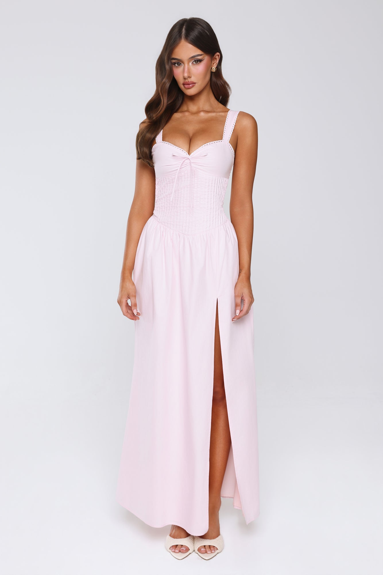 Glow Of Serenity Maxi Dress Pink