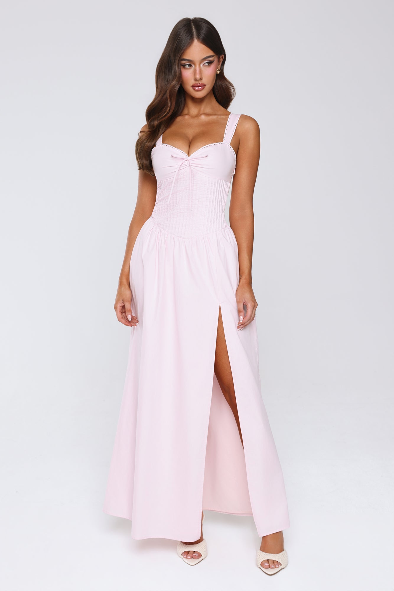 Glow Of Serenity Maxi Dress Pink