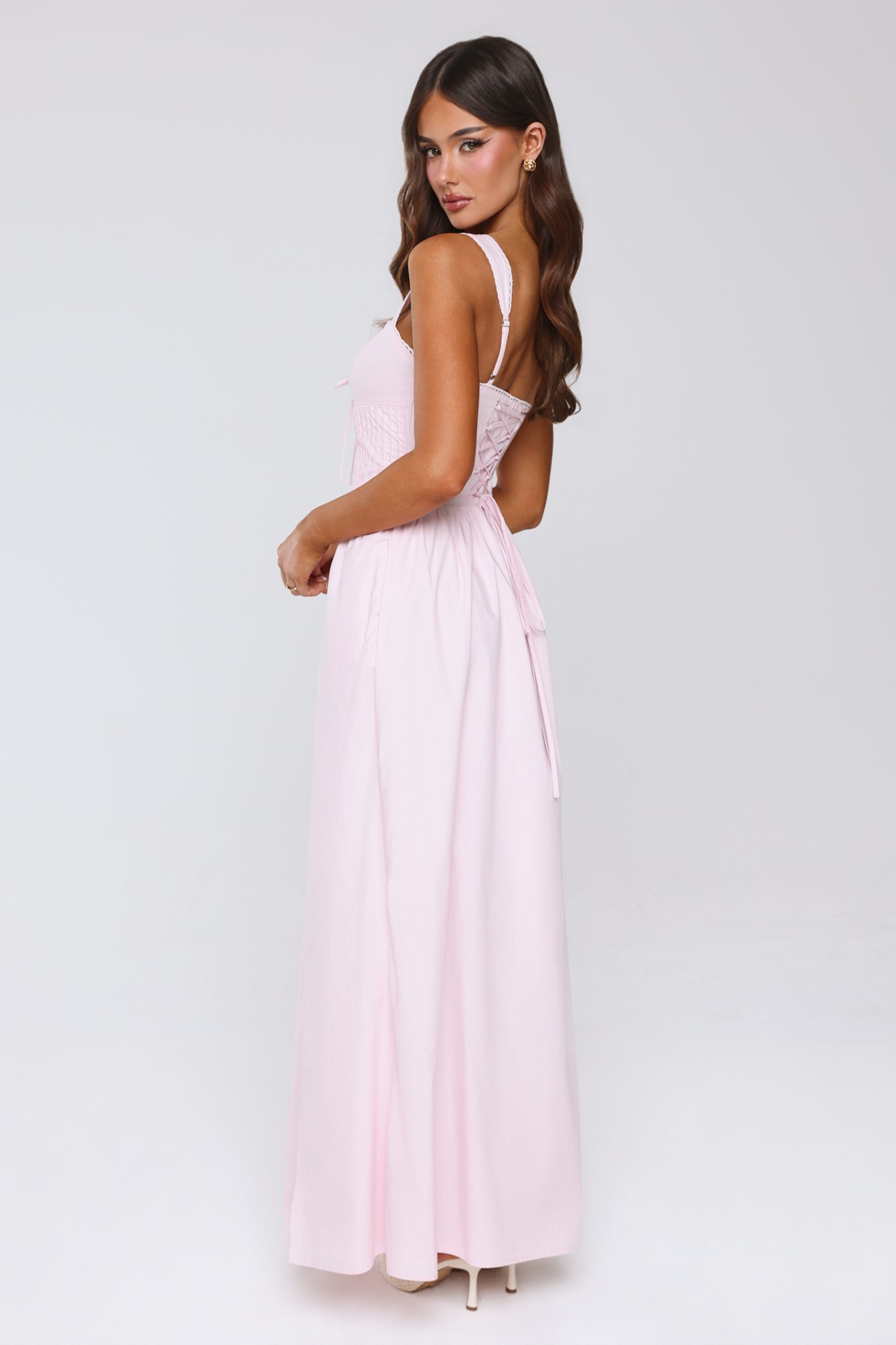 Glow Of Serenity Maxi Dress Pink