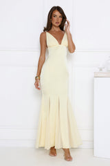 Flirty Petal Pop Maxi Dress Butter