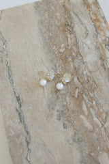 18k Gold Plated Small Flower Earrings Gold