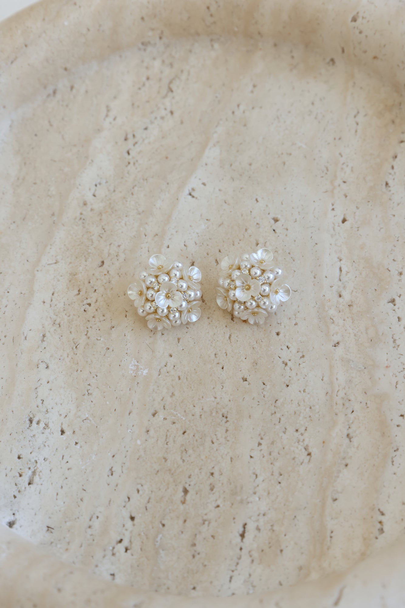Found In Paris Earrings Gold