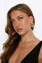 18k Gold Plated Rings Of Gold Earrings Gold