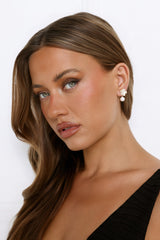 18k Gold Plated Small Flower Earrings Gold
