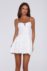 Love In Lights Mini Dress White