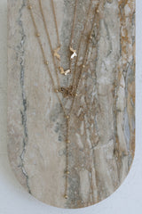 Horizons To Cross Necklace Gold