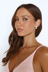 925 Silver Special Evening Earrings Silver
