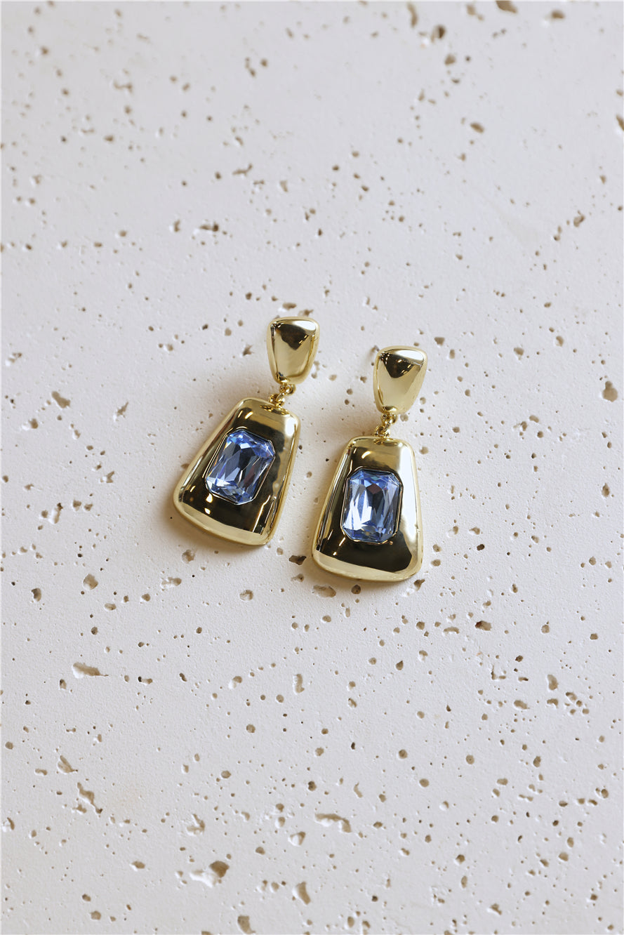 18k Gold Plated Sea Queen Earrings Gold