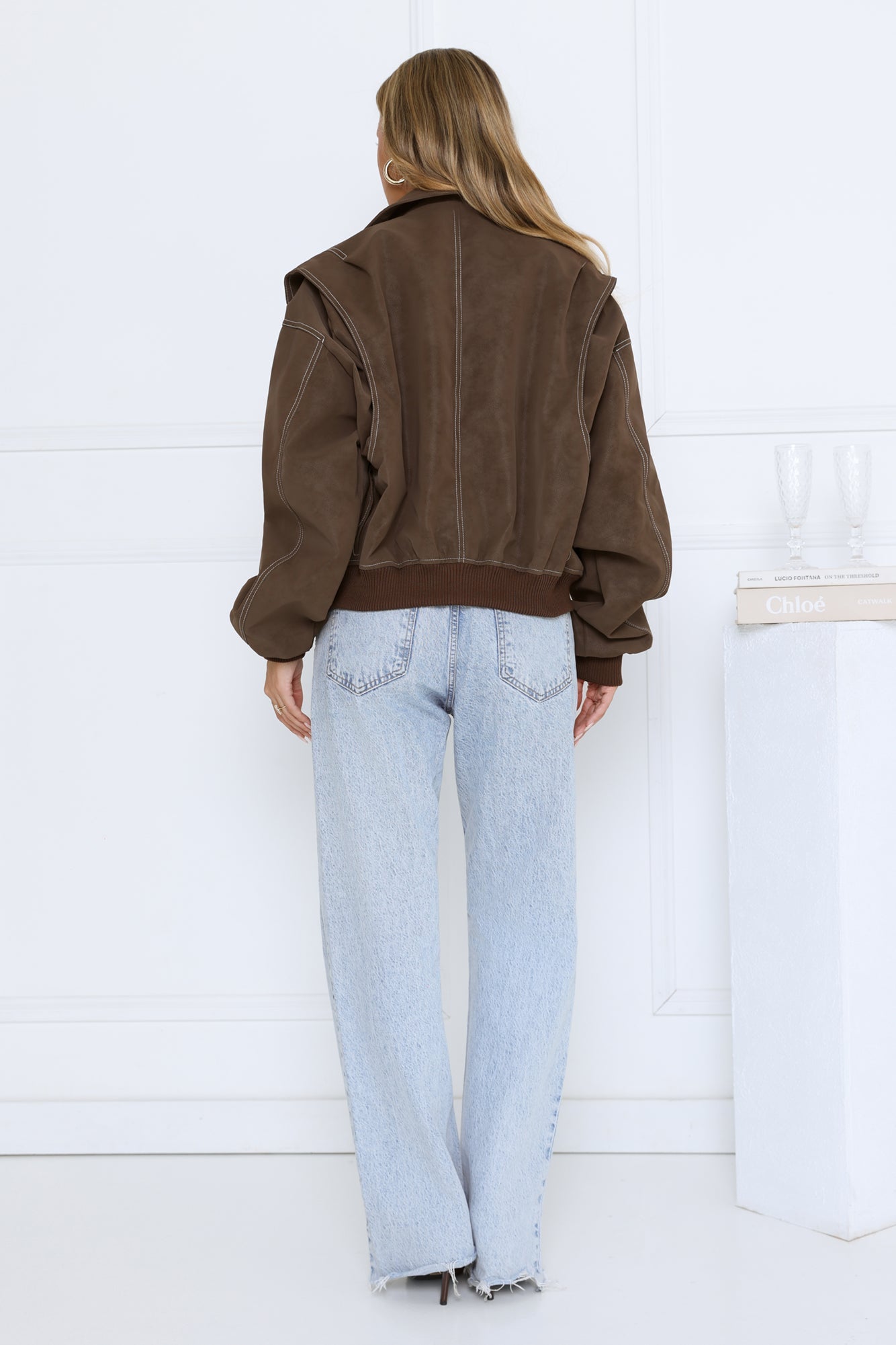 Chocolate Frosting Jacket Brown