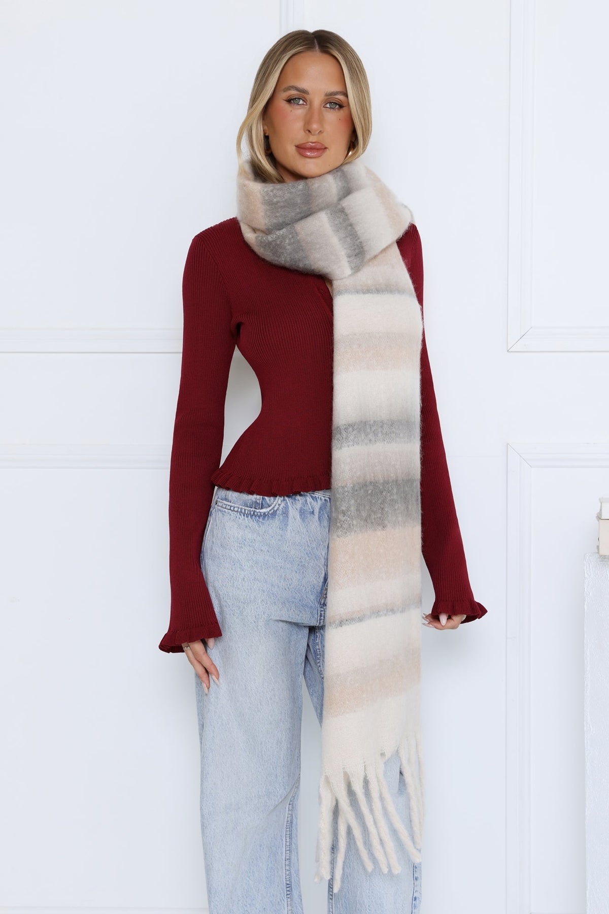 Frosty Scarf Grey