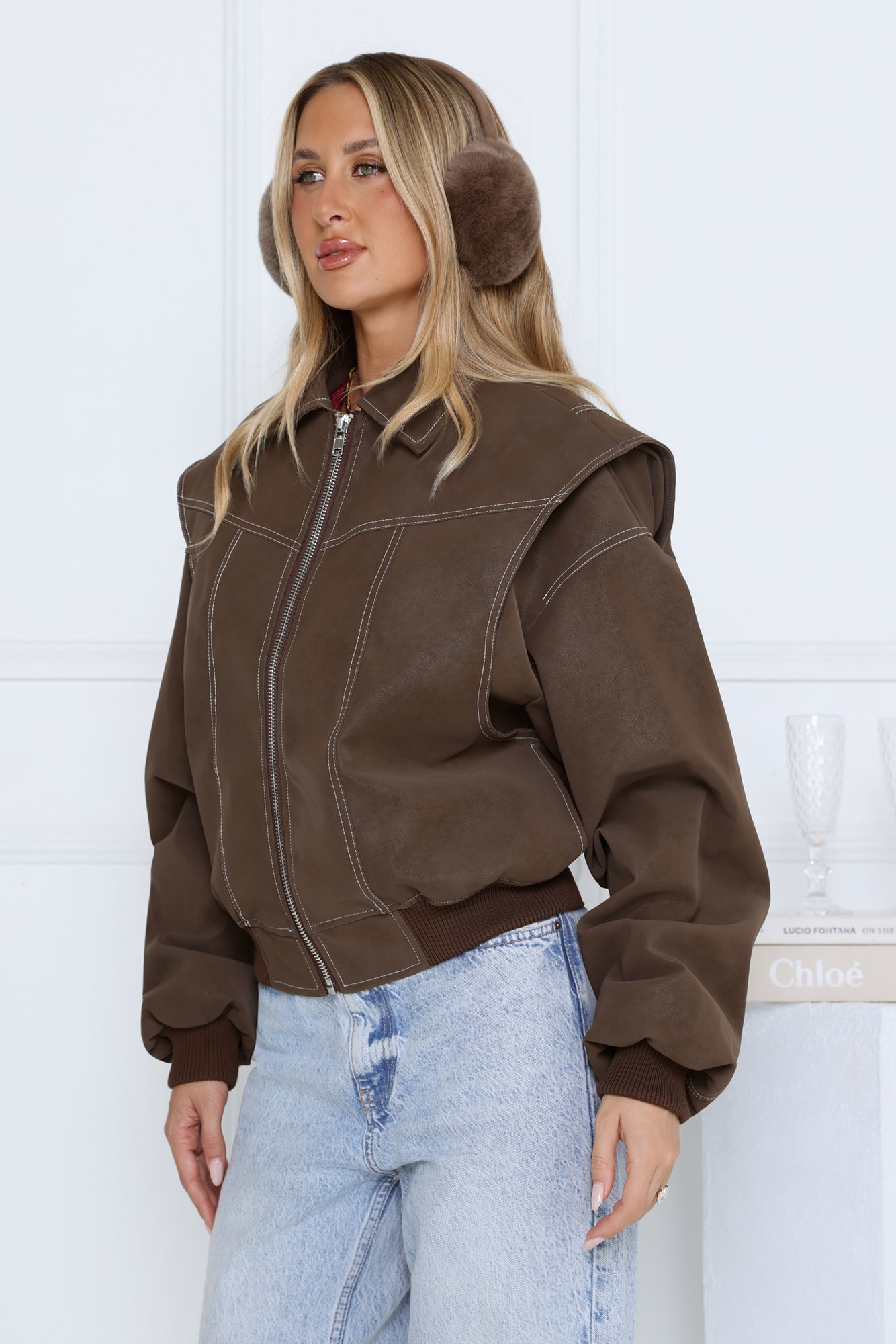 Chocolate Frosting Jacket Brown