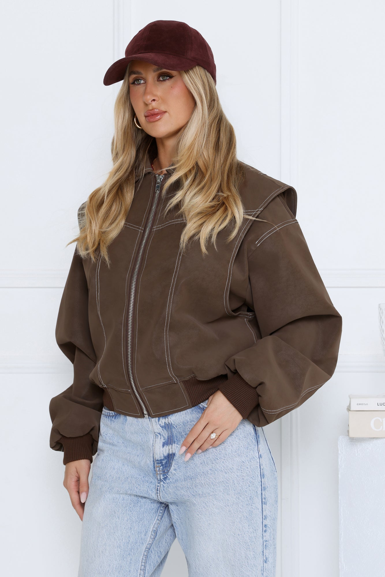 Chocolate Frosting Jacket Brown