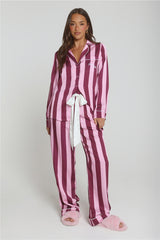 Cosy In Love Long Sleeve Pajama Top Pink