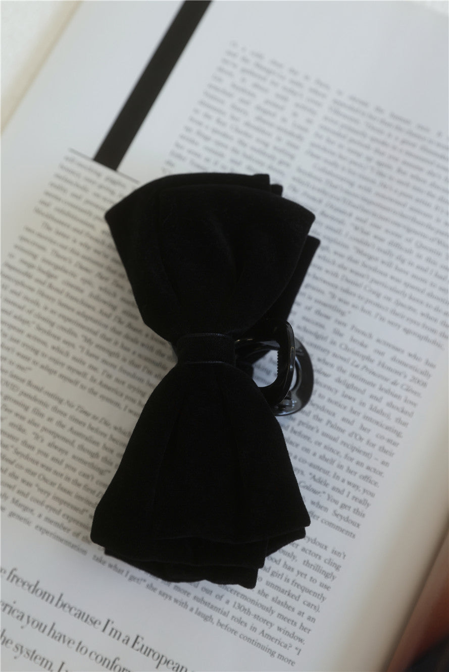 Holiday Style Claw Clip Black