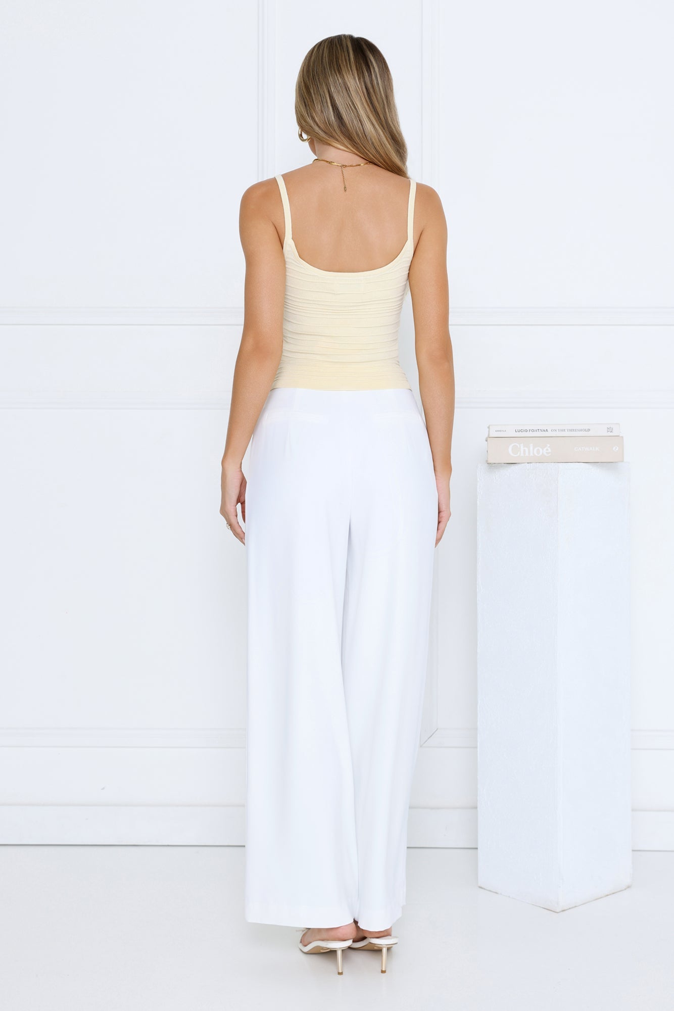 Love Lines Cami Top Yellow