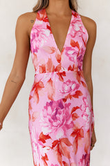Fleur Fantasia Maxi Dress Pink