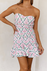 Dance My Way Mini Dress Green