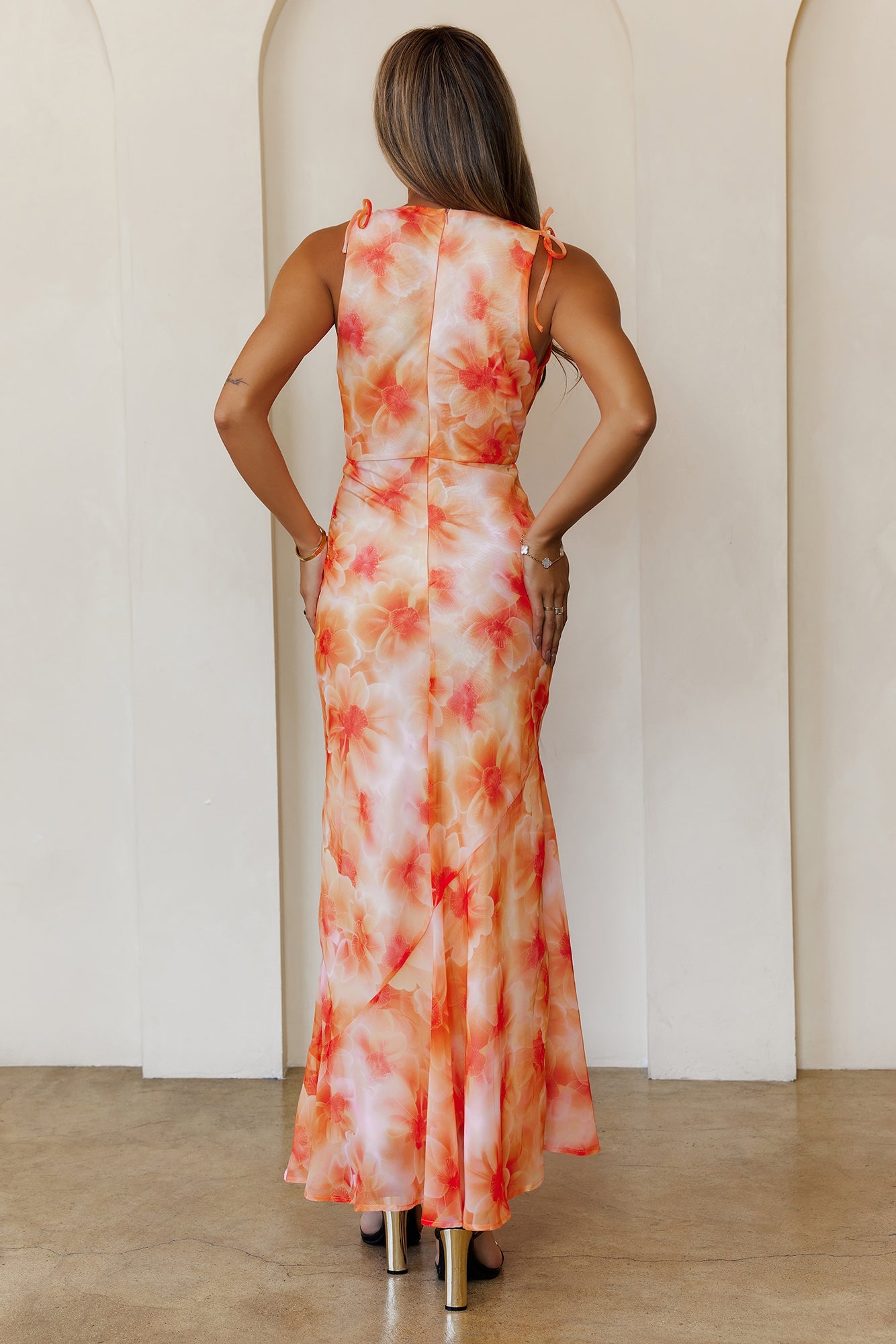 Bellini Babe Maxi Dress Orange