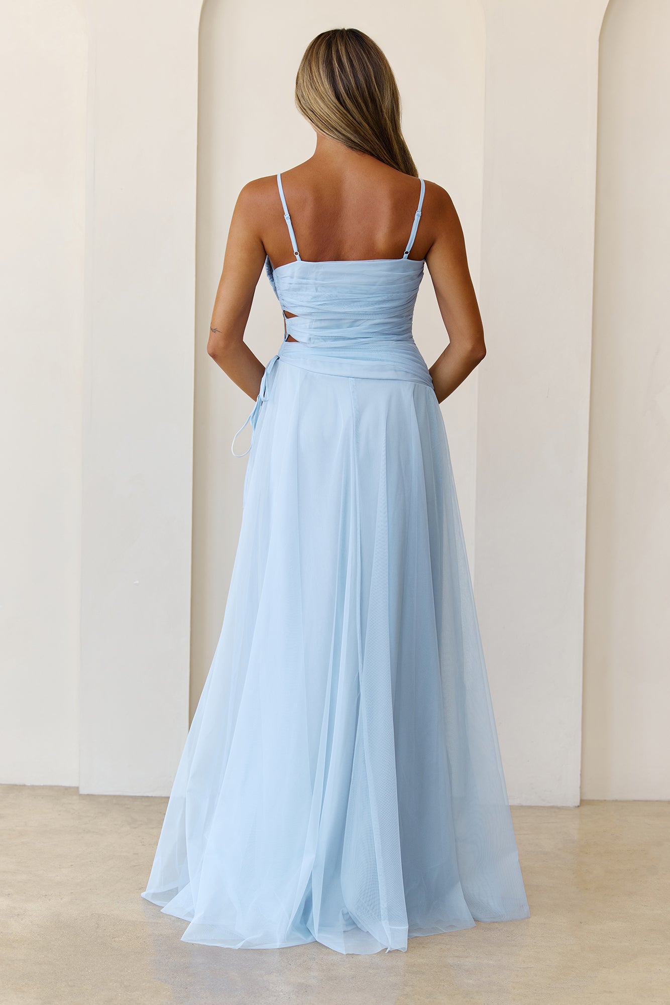Limited Edition Love Maxi Dress Blue