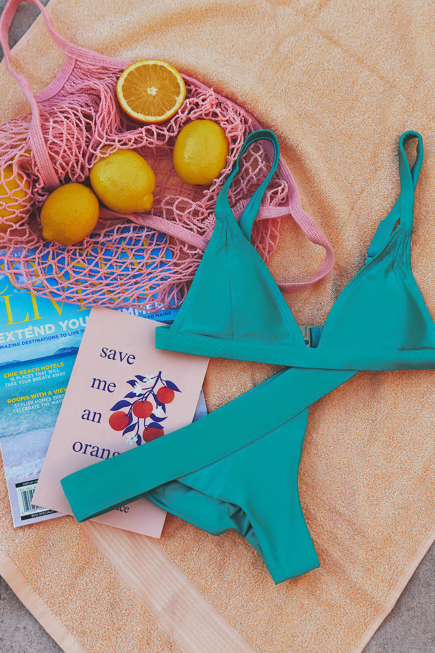 Bay Breeze Swim Bottom Green