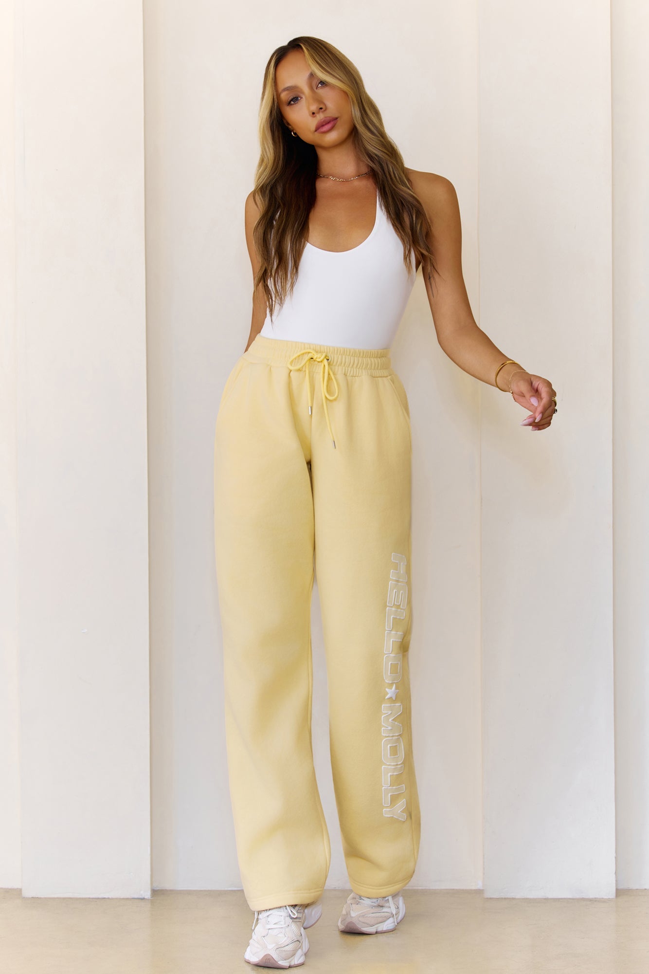 BASE Fleece Straight Leg Sweatpants Butter