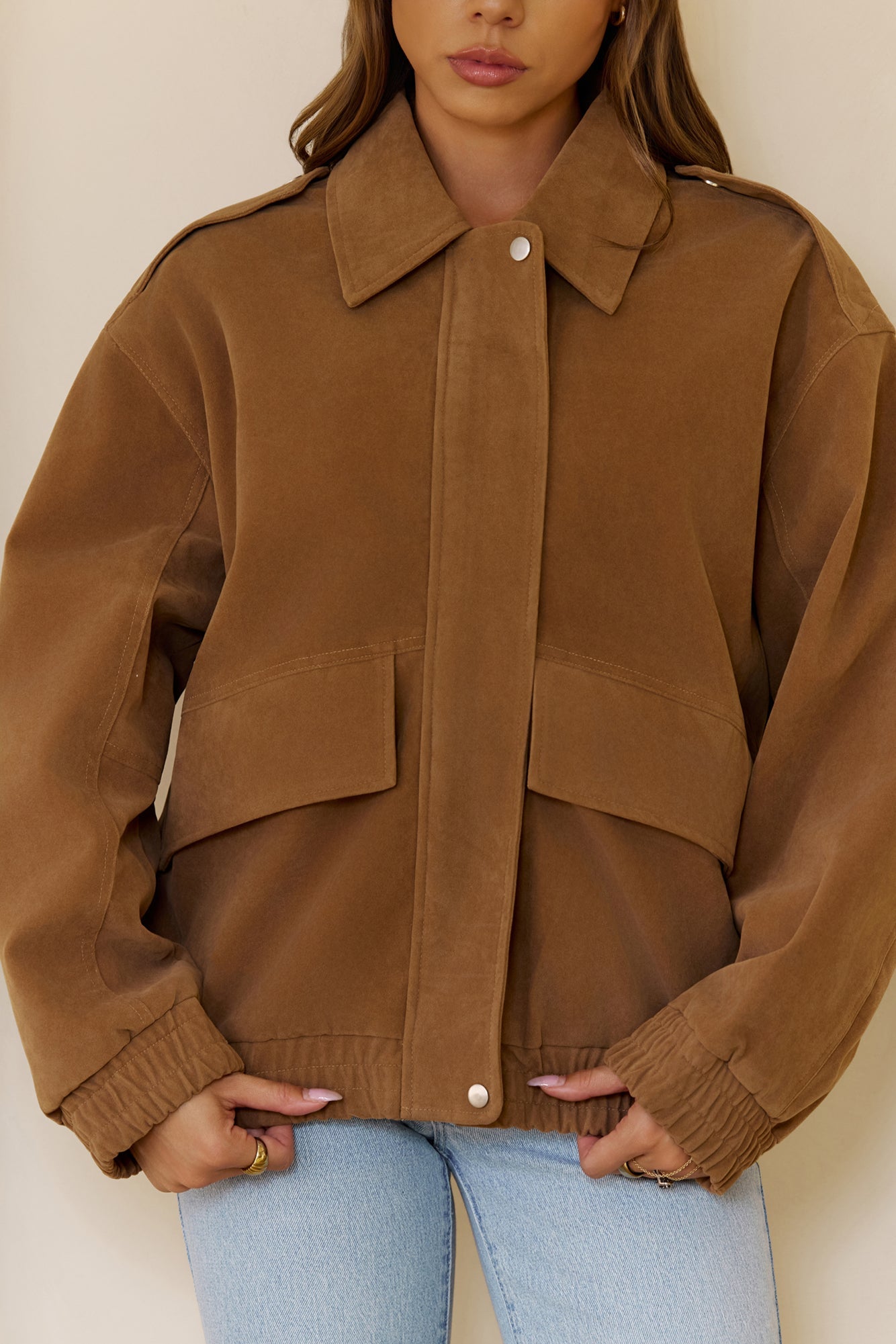 Out Now Jacket Brown