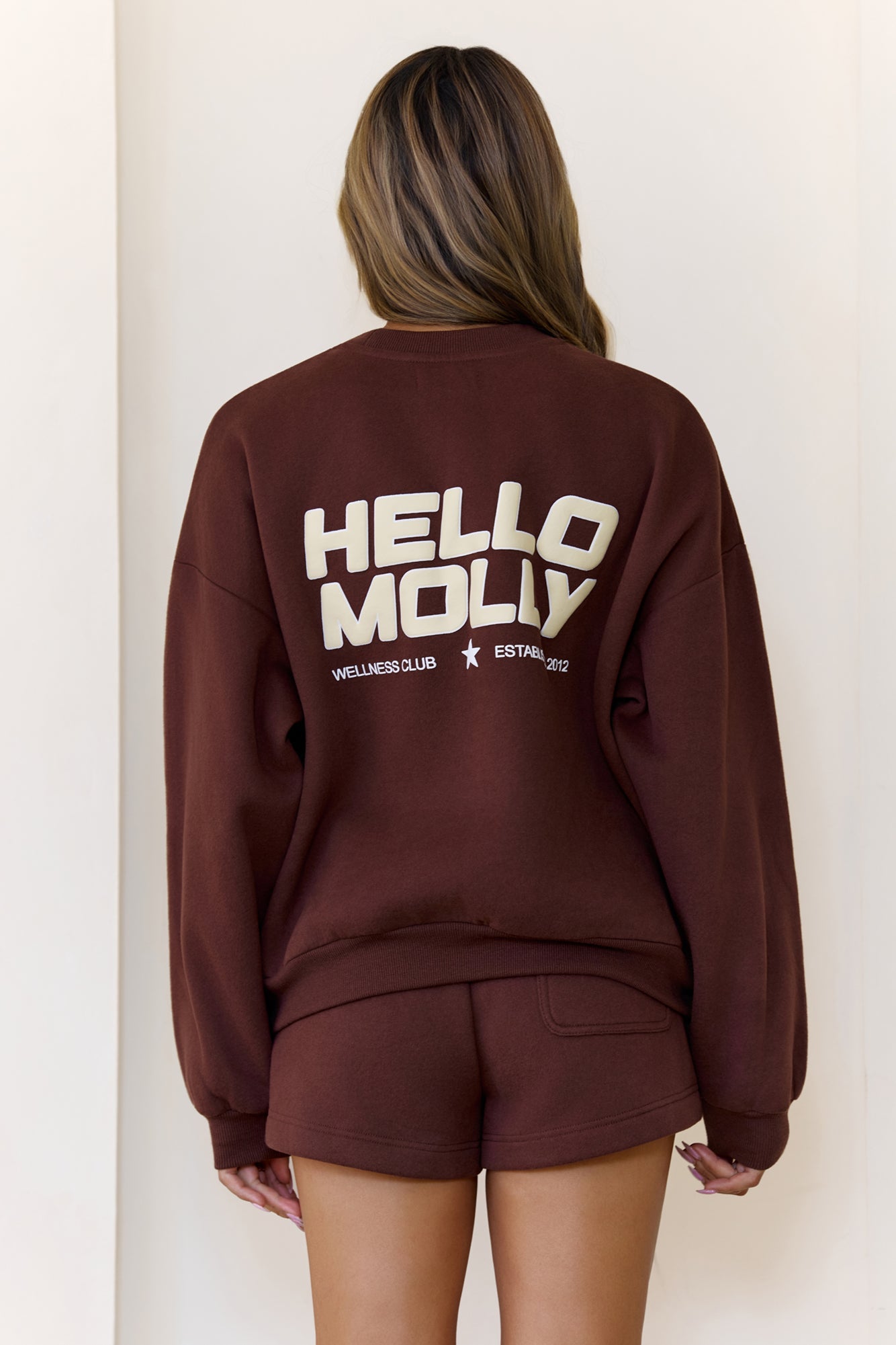 BASE Fleece Sweat Shorts Brown