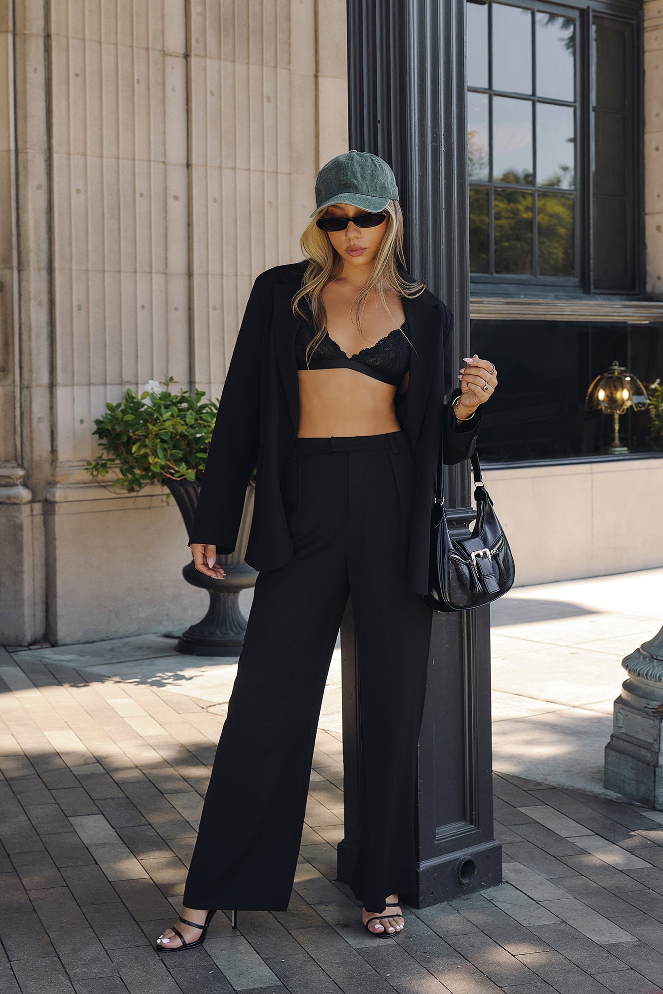 BASE Luvella Lace Bralette Black