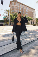 BASE Luvella Lace Bralette Black