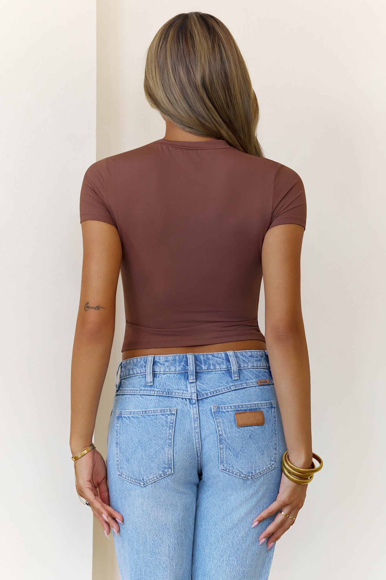 BASE Contour Ready Set Short Sleeve T-Shirt Chocolate