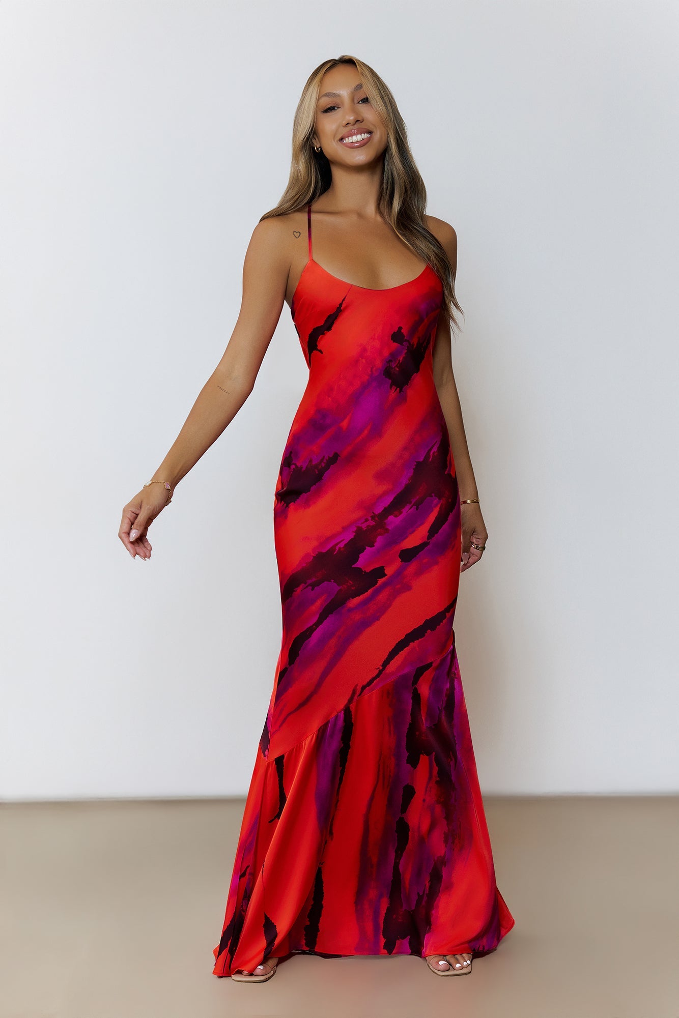 Ember Kiss Maxi Dress Multi