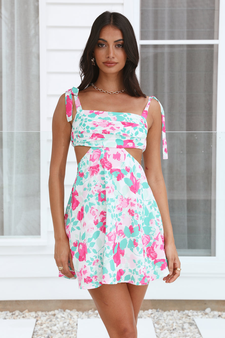 Gorgeous Vibes Mini Dress Green