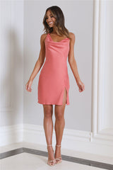 HELLO MOLLY Walk Of Fame Mini Dress Peach