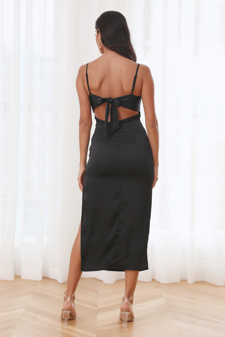 All About Style Midi Dress Black