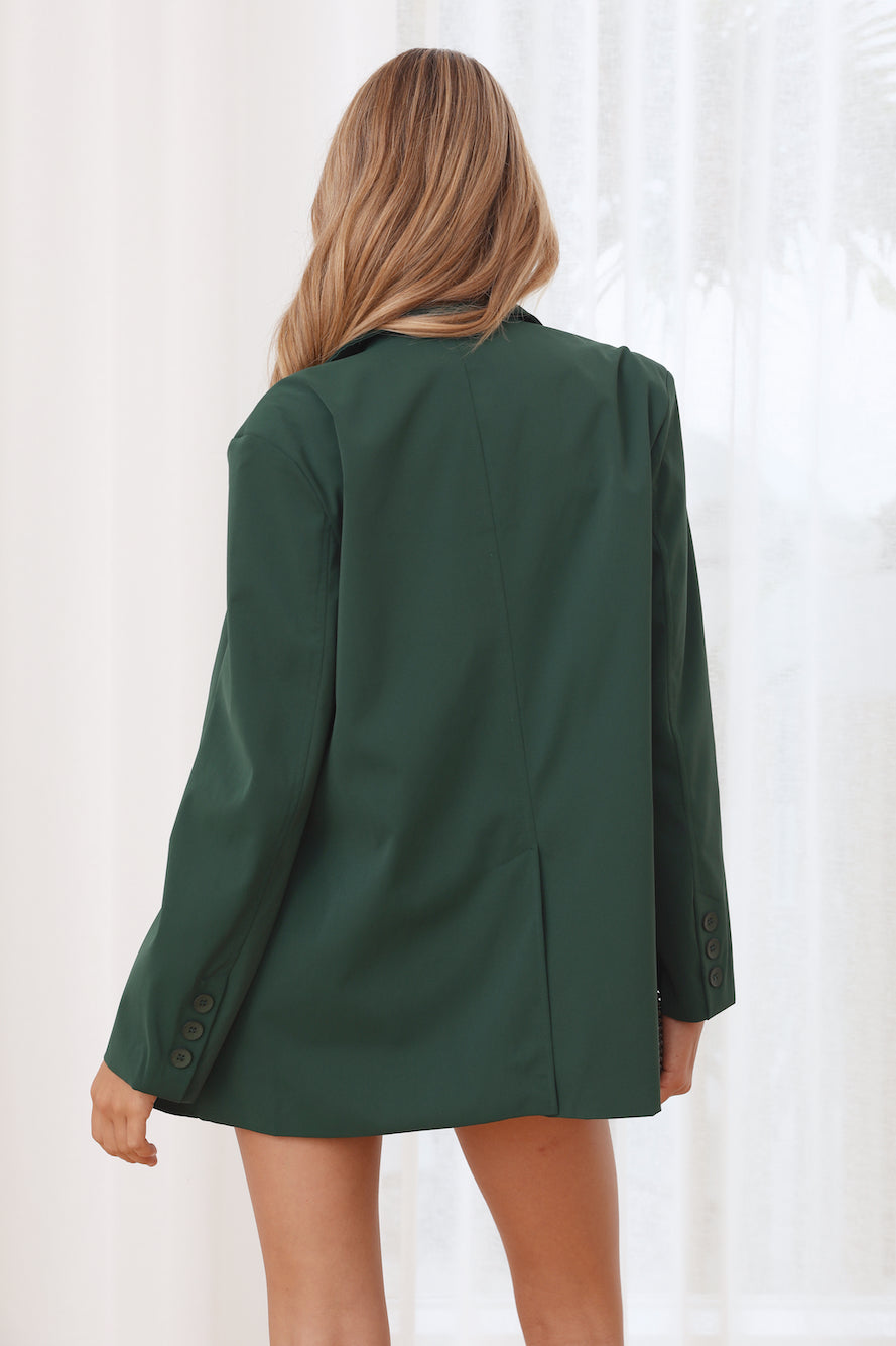 All The Hype Blazer Green