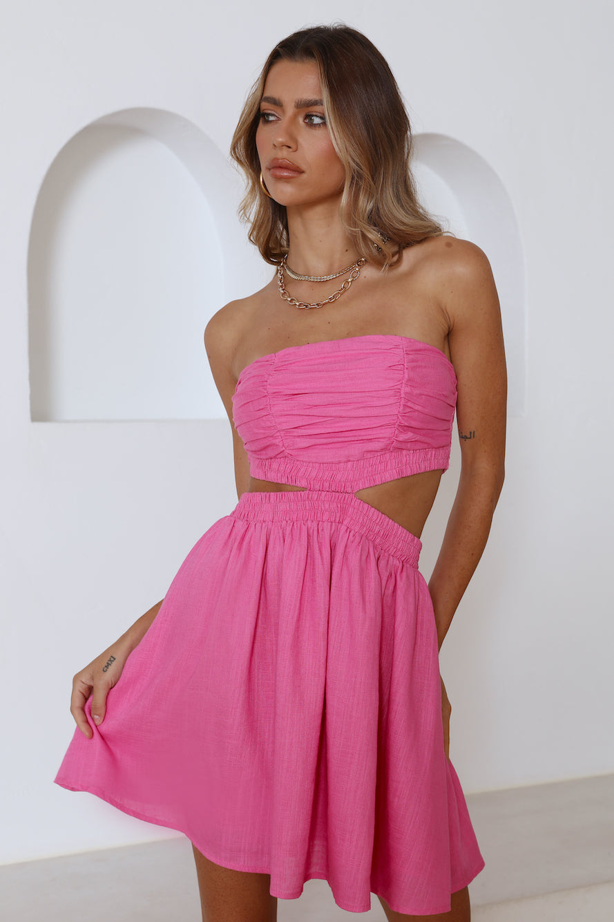Fit Of The Szn Mini Dress Pink