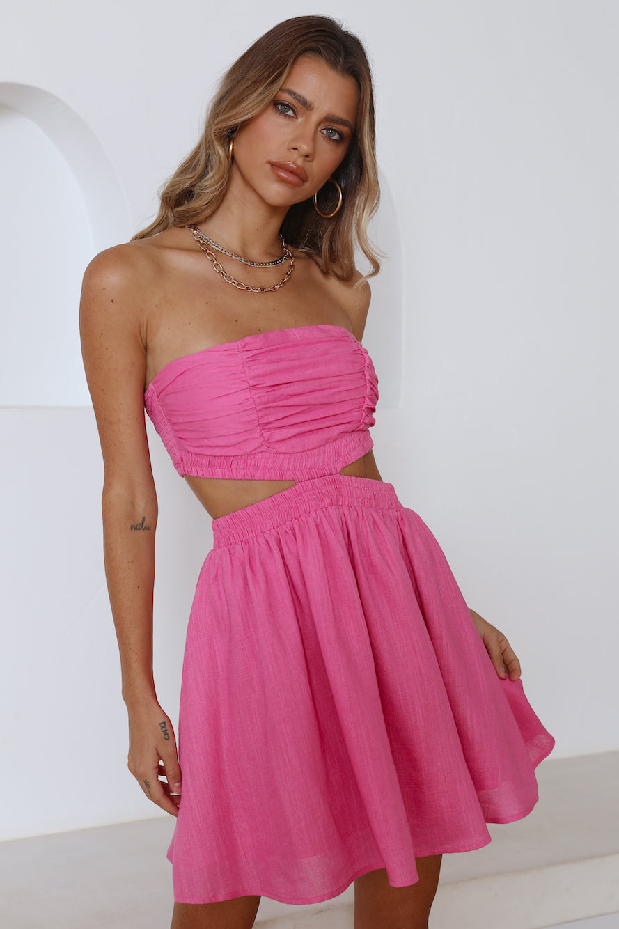 Fit Of The Szn Mini Dress Pink