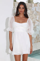 Be A Princess Mini Dress White