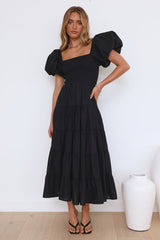 Lover Girl Maxi Dress Black