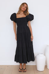 Lover Girl Maxi Dress Black