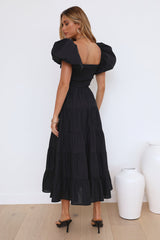 Lover Girl Maxi Dress Black