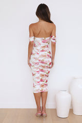 On The Rooftop Midi Dress White