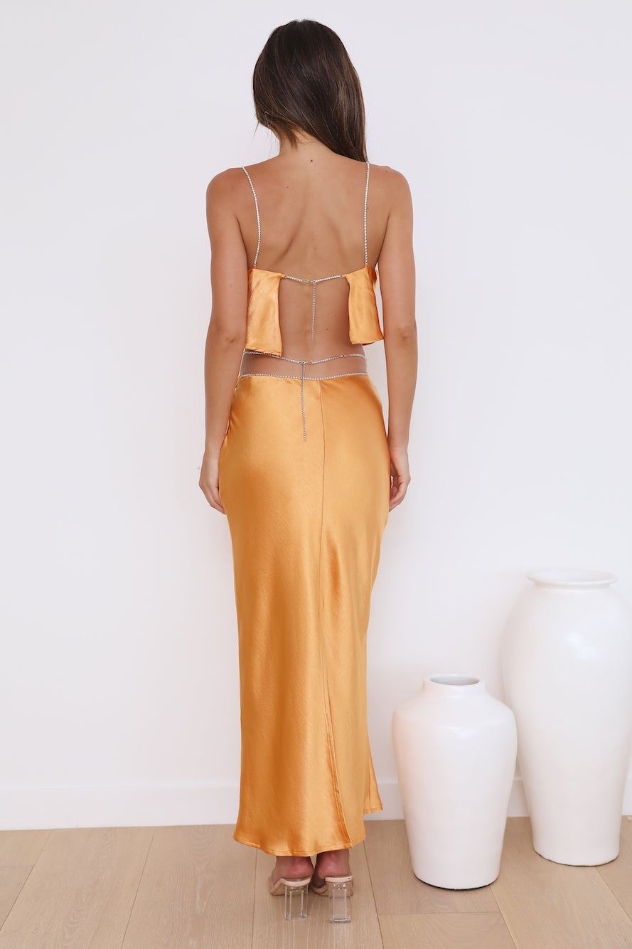 Luxe Dream Maxi Skirt Mango