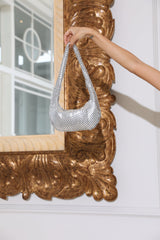 BILLINI Luna Shoulder Bag Silver Glowmesh