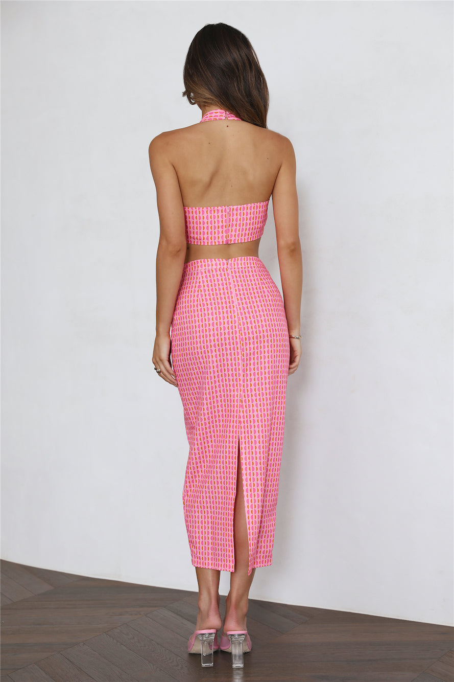 HELLO MOLLY For The Summer Crop Top Pink
