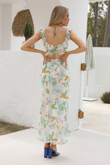 Frilly Fun Maxi Dress Mint
